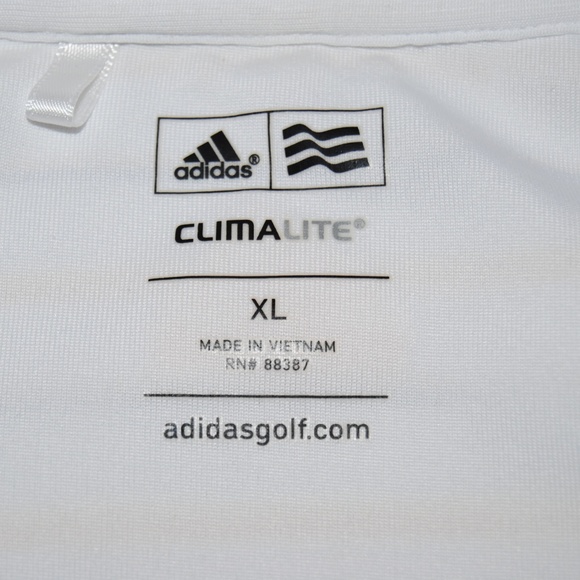 Adidas Striped Climalite Golf Shirt - Picture 5 of 5